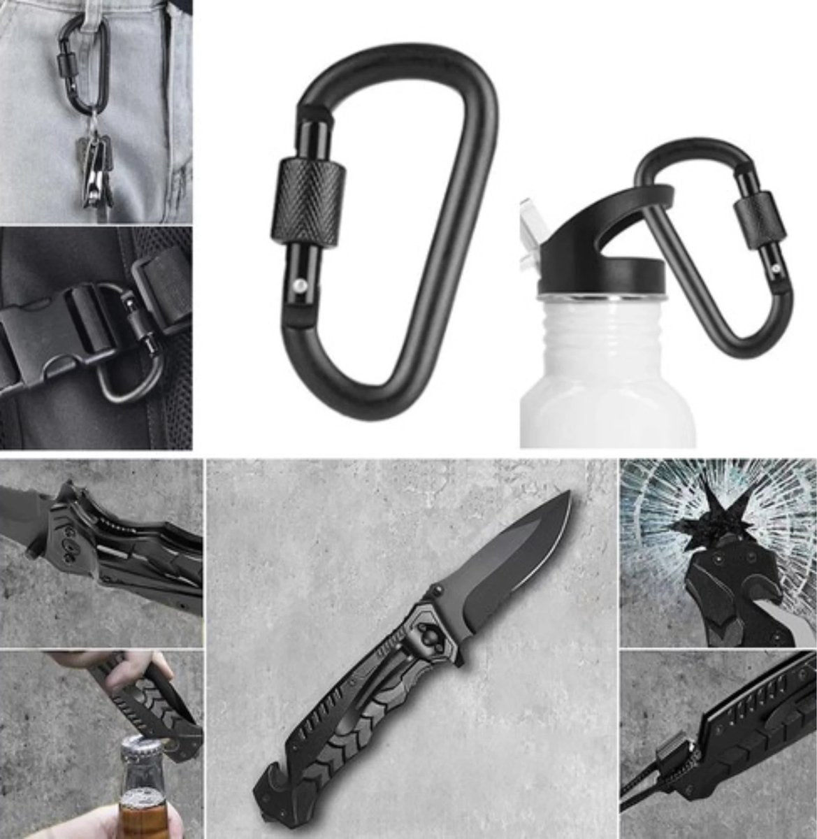 Trizand - Waterdichte Survival Koffer – 32-in-1 Nood- en Overlevingskit