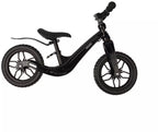 Kruzzel Loopfiets 12 inch Zwart – Verstelbaar Zadel + Draagriem
