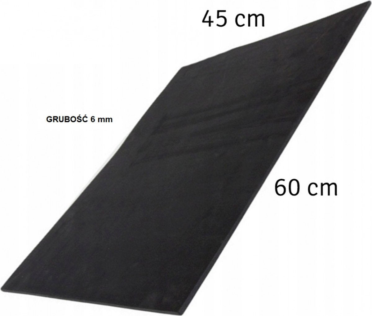 Wasmachinemat 60x45x0,6 cm - Anti Trillingsmat - Geluidsdempend - Antislip mat - Trillingsdemper - Wasmachine