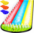 Waterglijbaan - Buikschuifbaan - Waterslide - Waterglijmat - Buikschuifmat - 3 Banen Met Sproeiers