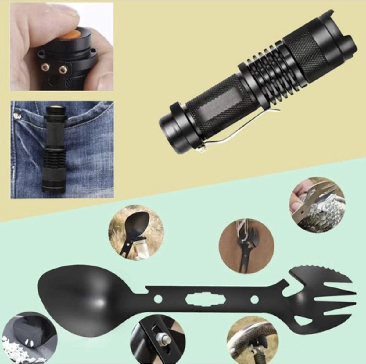 Trizand - Waterdichte Survival Koffer – 32-in-1 Nood- en Overlevingskit