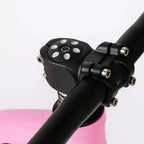 Kruzzel Loopfiets Roze – 12 Inch Kinderfiets met Verstelbaar Zadel en Draagriem