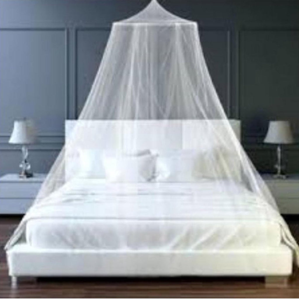 Klamboe XL Wit - Muskietennet - Hemeltje - Sluier Ledikant - Muggennet Baby - Mosquito Net - Volwassenen Bed - 2 Persoons