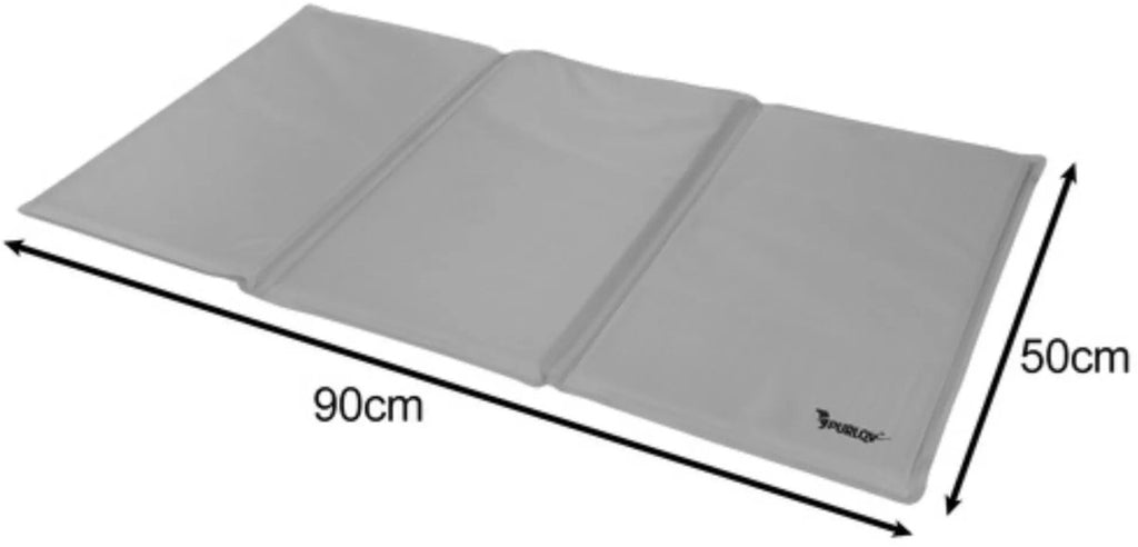 Purlov verkoelmat voor dieren 90x50 cm zelf koelend zonder stroom of water