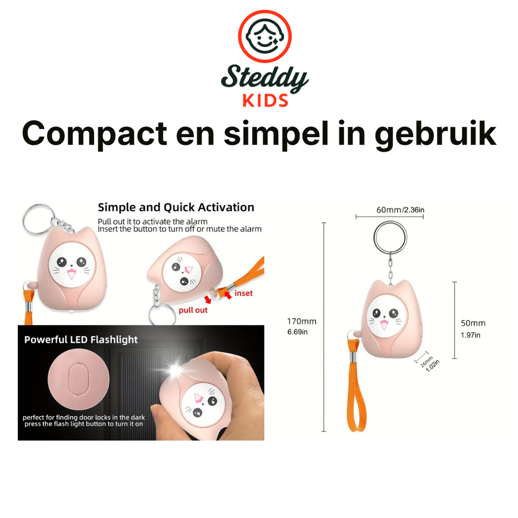 Steddy Persoonlijk Alarm Kids