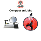 Onder auto Inspectiespiegel 30 cm – Waterdicht – LED – Telescopisch – Lichtgewicht (nr. 18)