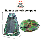 Douchetent Pop-up 190 cm - Camping douche - Omkleedtent - incl. Tentharingen en Draagtas