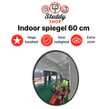 Verkeersspiegel 60 cm Convex Indoor – Slagvast PMMA – 130° Kijkhoek (nr.24)