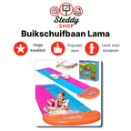 Waterglijbaan - Buikschuifbaan - Waterslide - Waterglijmat - Buikschuifmat