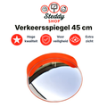 Verkeersspiegel 45 cm – Convex 130° – Acryl – Indoor/Outdoor – Slagvast (nr.21)