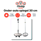 Onder auto Inspectiespiegel 30 cm – Waterdicht – LED – Telescopisch – Lichtgewicht (nr. 18)