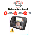 Baby Autospiegel - Universeel - Veiligheidsspiegel