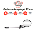 Onder auto Inspectiespiegel 22 cm – Waterdicht – LED – Telescopisch – Lichtgewicht (nr. 13)